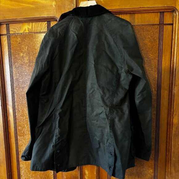 Barbour Waxed Jacket (Olive) - Picture 7 of 7
